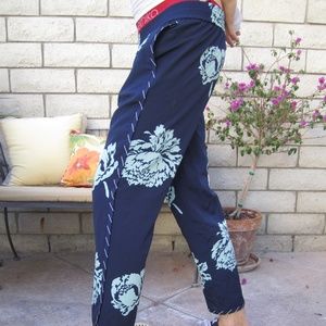 J. Crew Floral Joggers